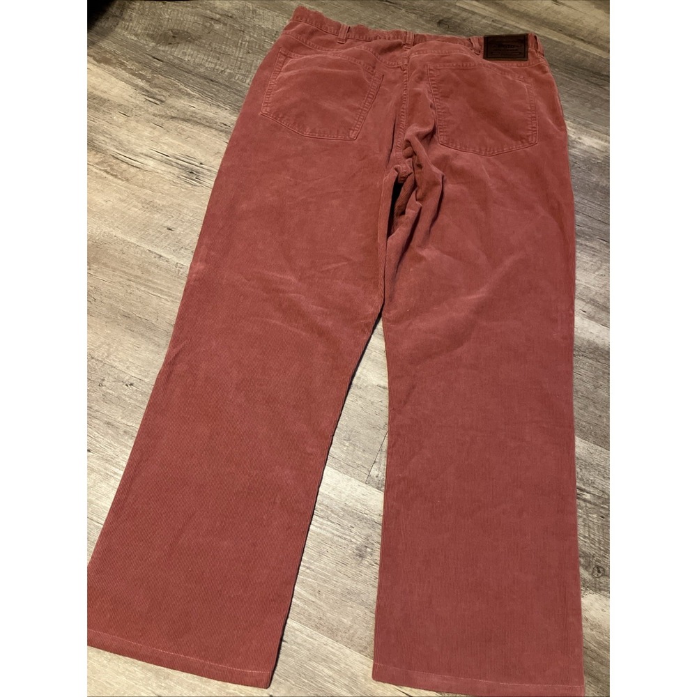 Polo Ralph Lauren Mens Red Pink Corduroy Pants 38 X 30 - Picture 3 of 11